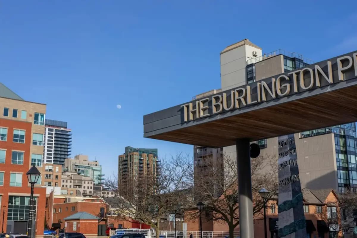 Burlington cityscape