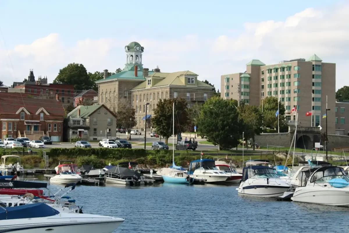 Fredericton cityscape