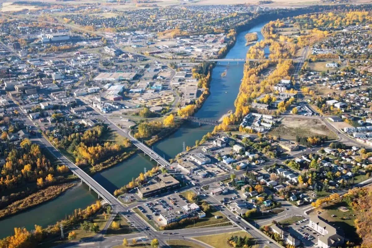 Red Deer cityscape