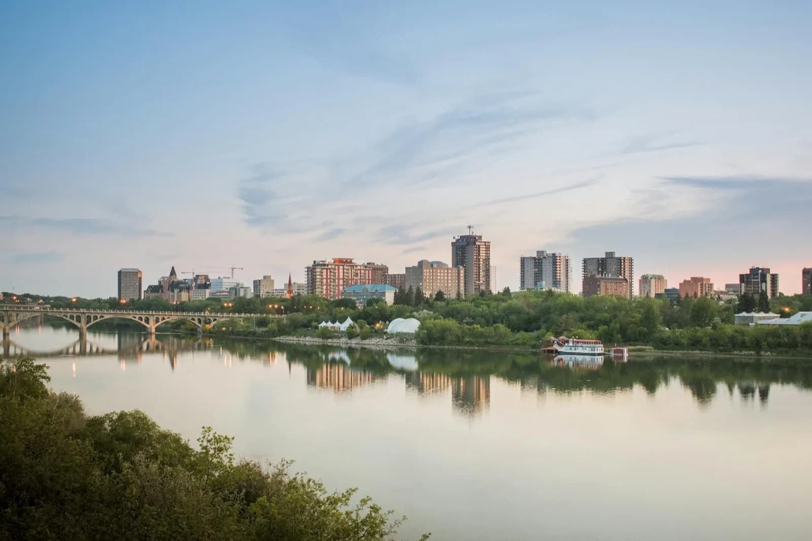 Saskatoon cityscape