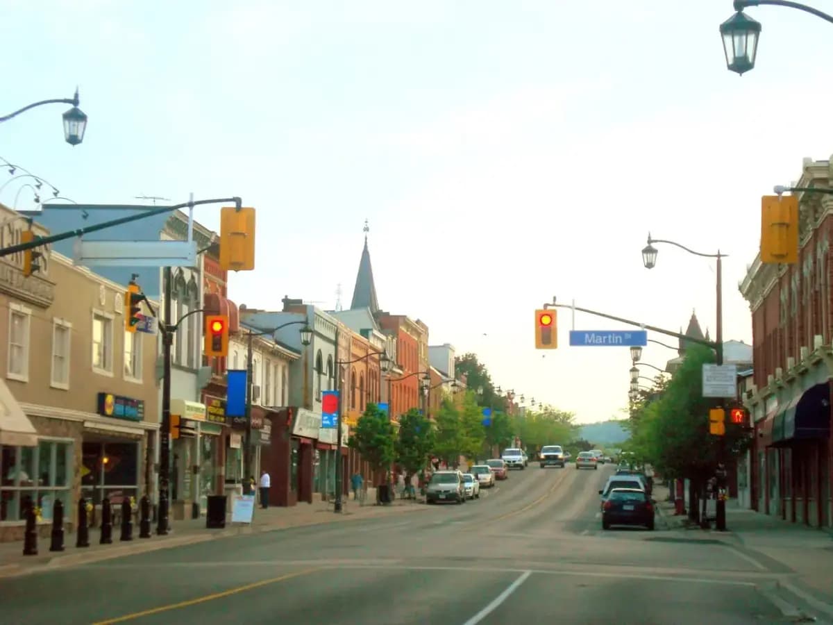 Milton cityscape